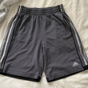 Adidas Men's Charcoal Athletic Shorts
